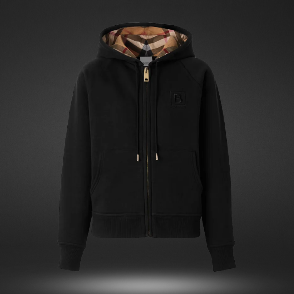 Herren Kapuzenjacke mit Reißverschluss
