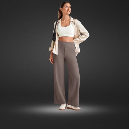 Aveline Hochtaillierte Kurz geschnittene Hose