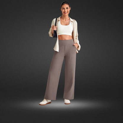 Aveline Hochtaillierte Kurz geschnittene Hose