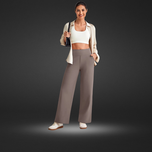 Aveline Hochtaillierte Kurz geschnittene Hose