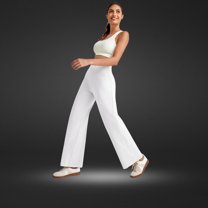 Aveline Hochtaillierte Kurz geschnittene Hose
