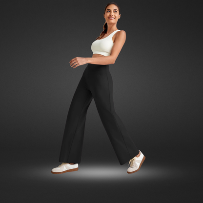 Aveline Hochtaillierte Kurz geschnittene Hose