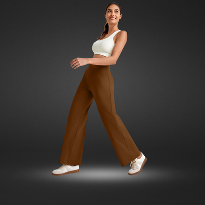 Aveline Hochtaillierte Kurz geschnittene Hose