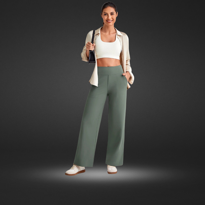 Aveline Hochtaillierte Kurz geschnittene Hose
