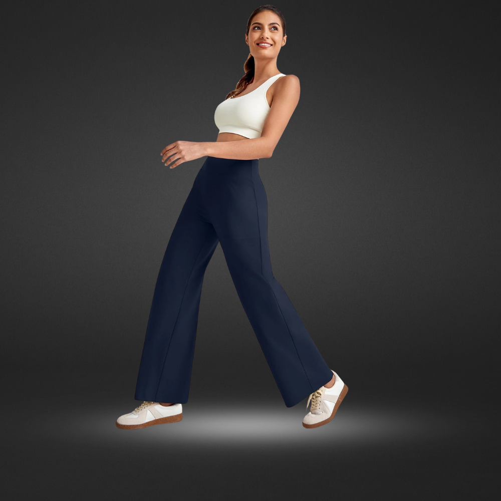 Aveline Hochtaillierte Kurz geschnittene Hose