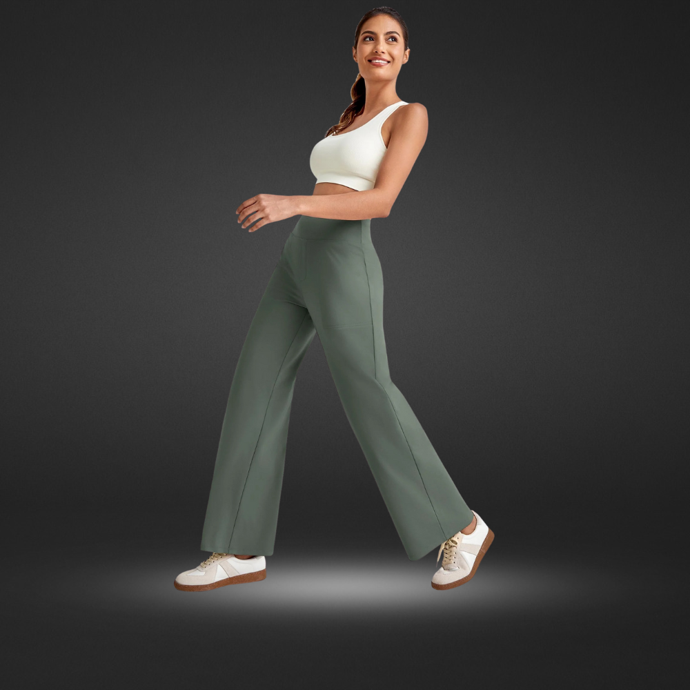Aveline Hochtaillierte Kurz geschnittene Hose