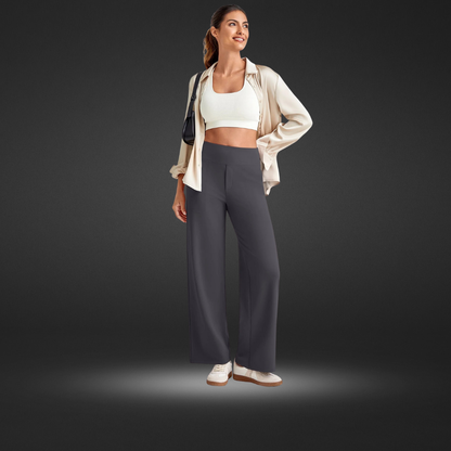 Aveline Hochtaillierte Kurz geschnittene Hose