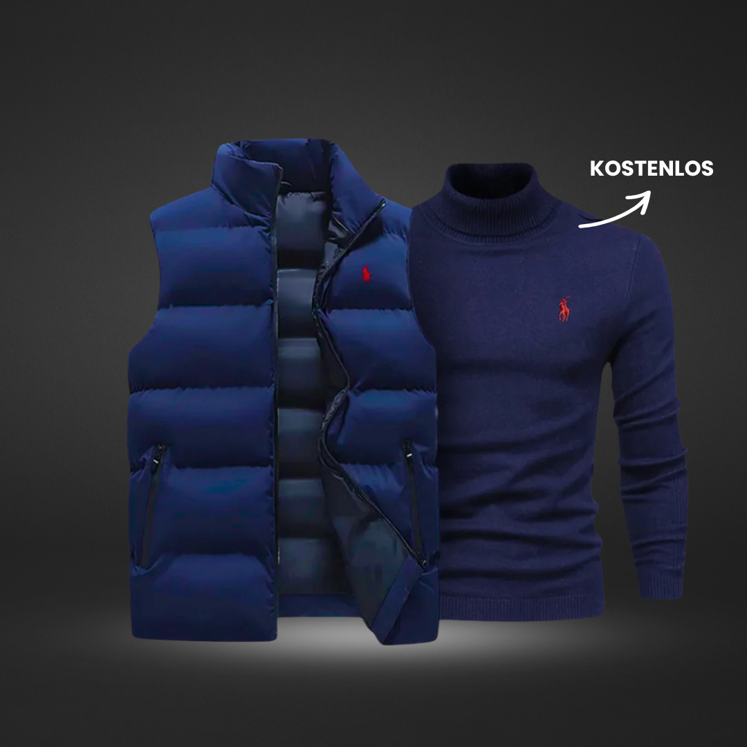 XICON | WESTE + ROLLKRAWATTEN-SHIRT ALS GESCHENK
