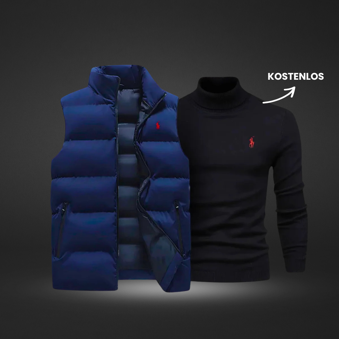 XICON | WESTE + ROLLKRAWATTEN-SHIRT ALS GESCHENK