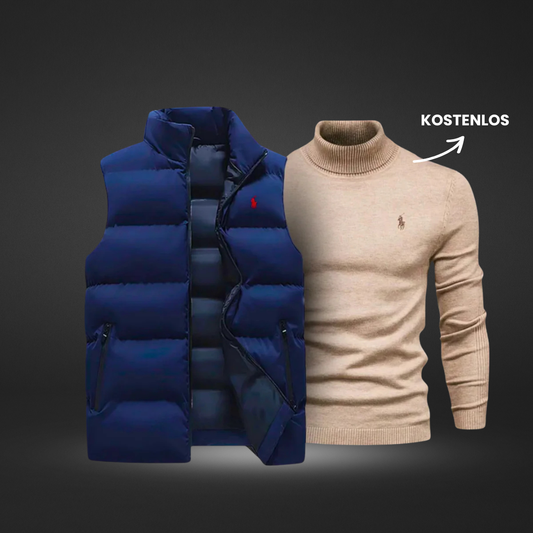 XICON | WESTE + ROLLKRAWATTEN-SHIRT ALS GESCHENK